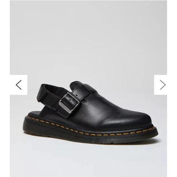 Dr. Martens air wair black Jorge mules clog leather size 10 - Picture 10 of 10